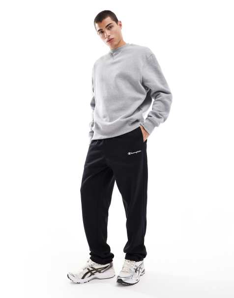 Champion Legacy straight hem joggers in black - view 1