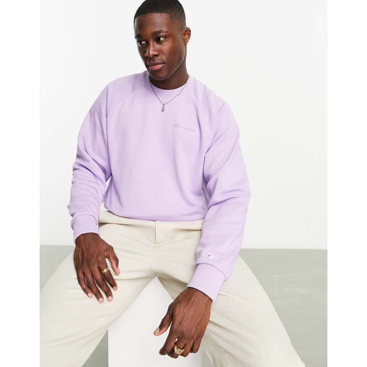 Lilac sweatshirt clearance mens