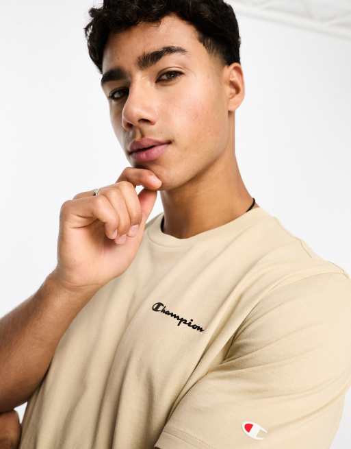 Beige cheap champion shirt