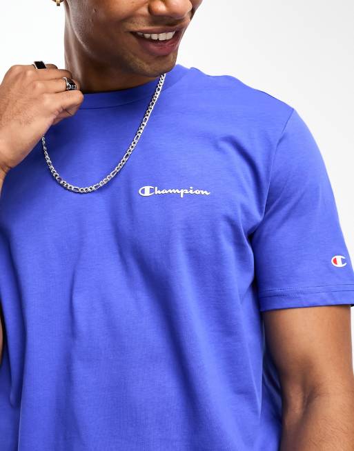 Champions blue clearance shirt