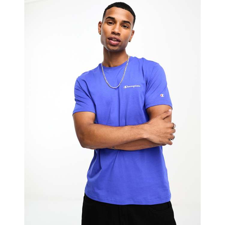 Champion small script store logo t shirt