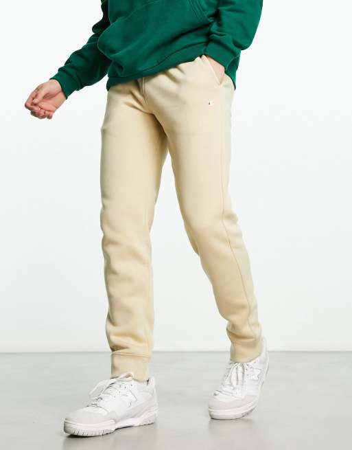 Champion Legacy trackies in beige