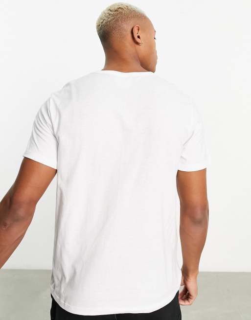 Champion plain white store t shirt