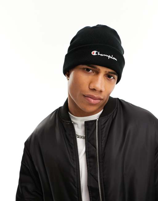 Black 2024 champion beanie