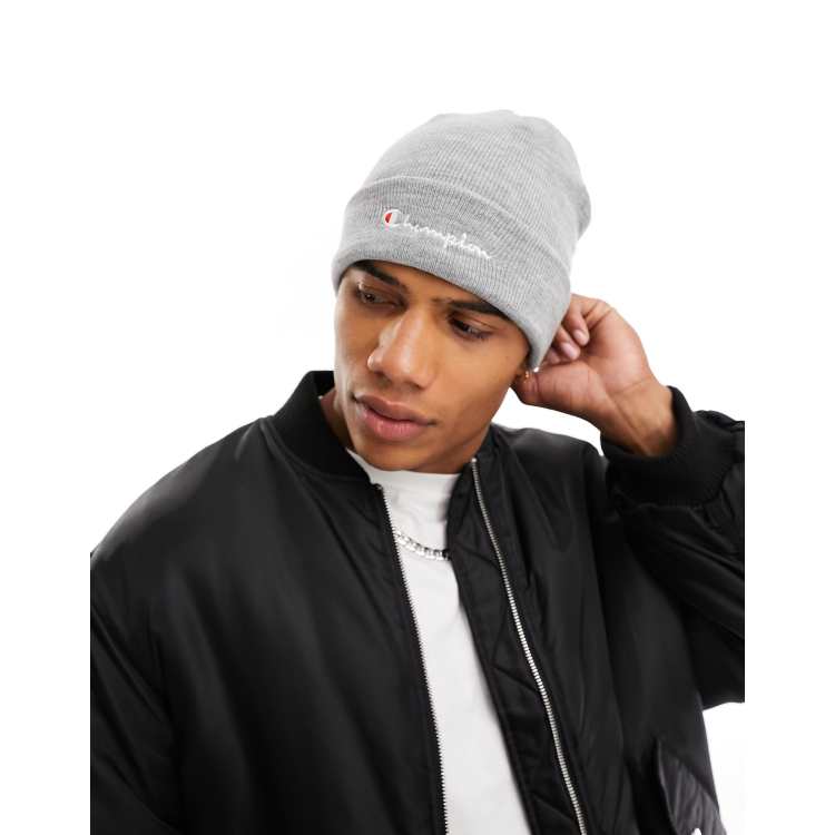 Champion cheap black beanie