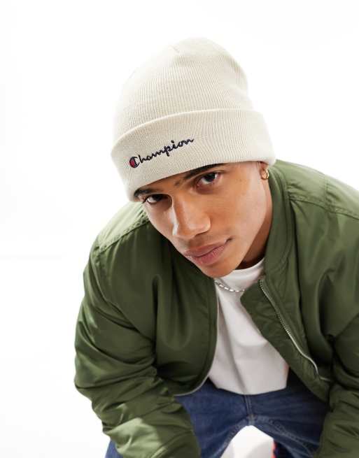 Champion store logo beanie