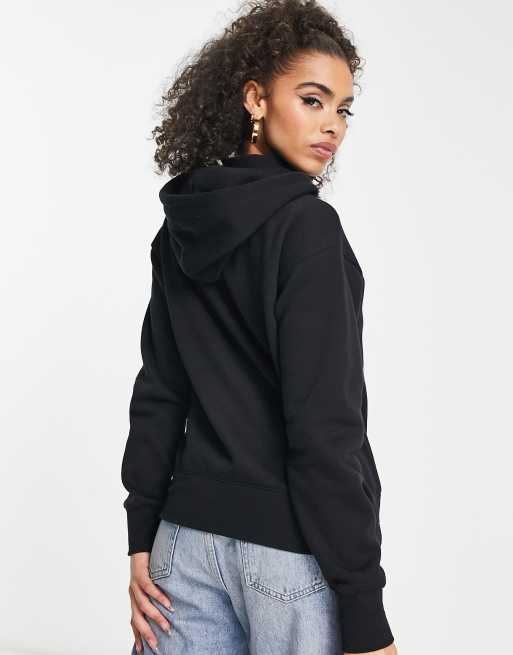 Cropped champion 2024 hoodie black