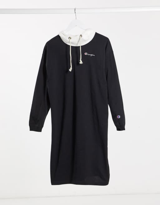 Champion hoodie dress new arrivals