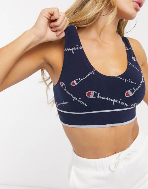 Champion athletic bra top.  Athletic bras, Bra tops, Champion tops