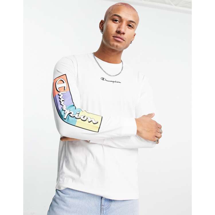 Champion white cheap long sleeve top