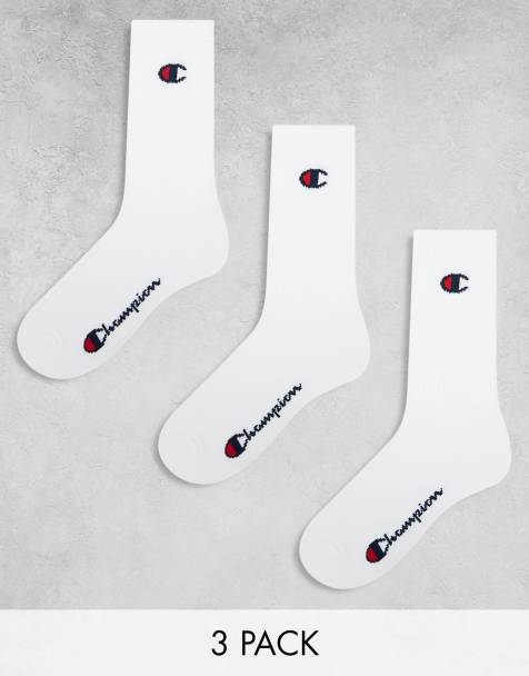 Champion - Lot de 3 paires de chaussettes - Blanc - view 1