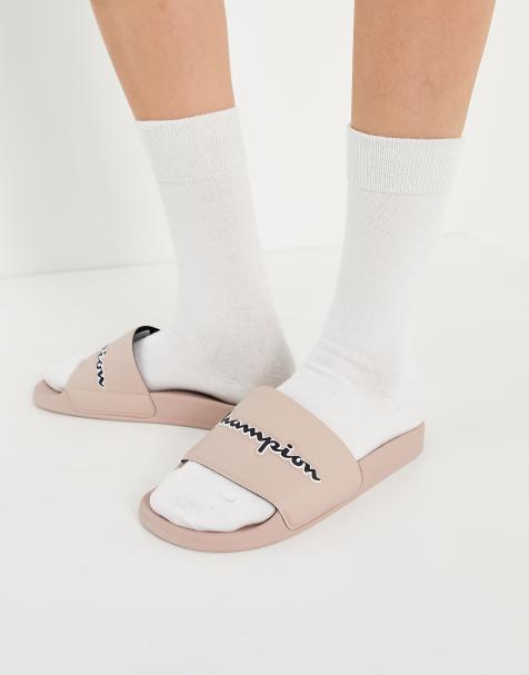 champion pink slippers