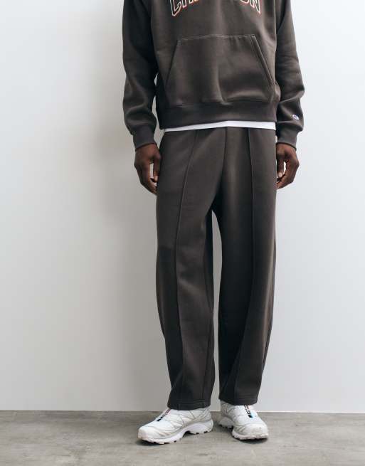 Champion Main Street barrel leg drawstring jogger in brown, 2 of 5