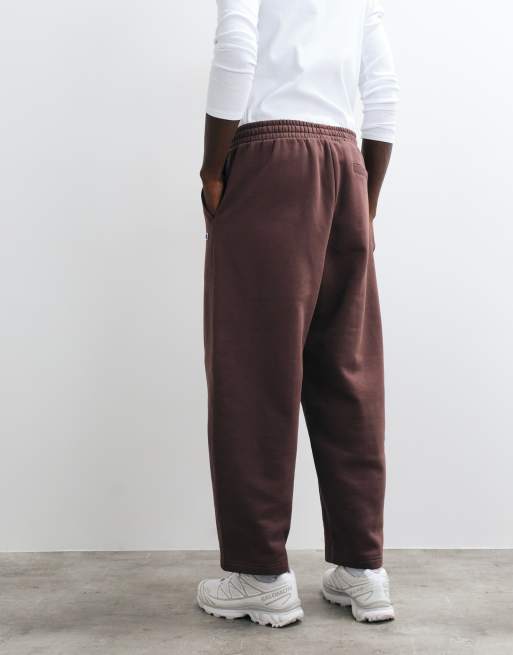 Champion Main Street barrel leg drawstrings pants in brown, 3 of 5
