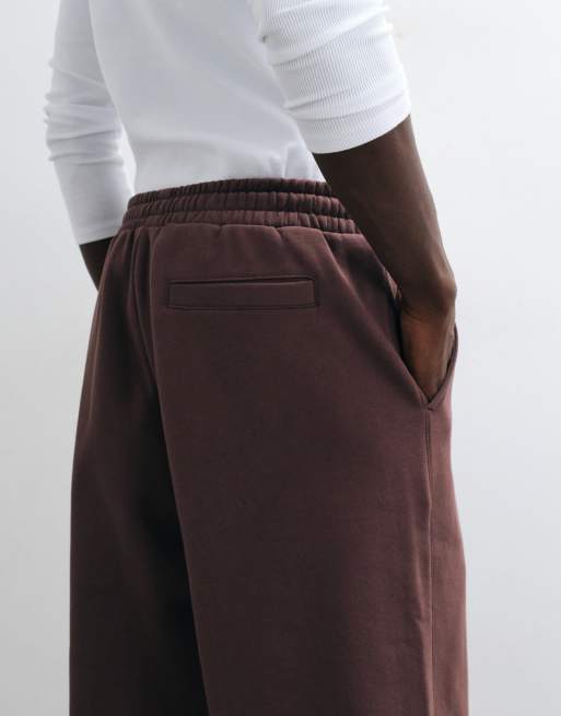 Champion Main Street barrel leg drawstrings pants in brown, 4 of 5