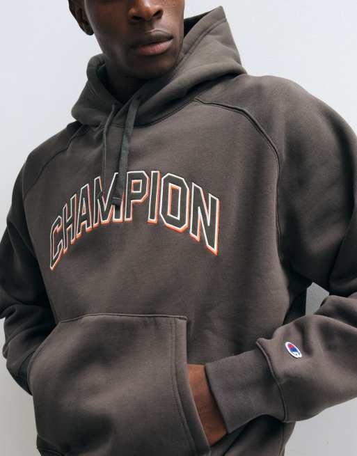 Champion Main Street hoodie in brown, 3 of 5
