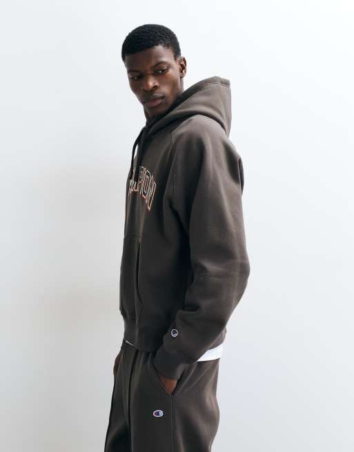 Champion Main Street hoodie in brown, 5 of 5