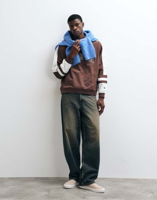 Champion Main Street nylon top in brown, 2 of 5