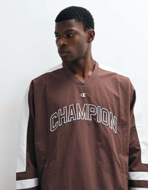 Champion Main Street nylon top in brown, 5 of 5