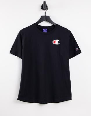 Champion maxi t-shirt in black