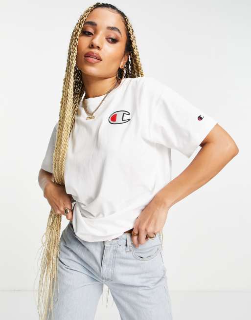 Champion femme cheap tee shirt