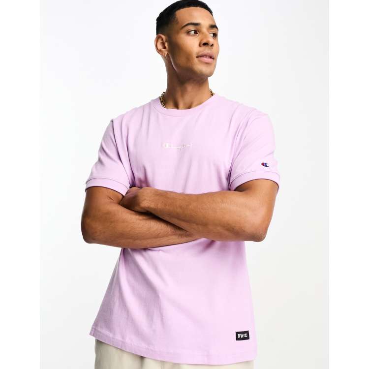 Champion sweater light outlet purple t shirt