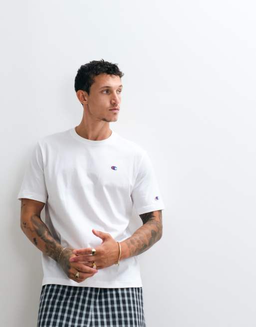 Champion Modern Heritage crew neck t-shirt in white, 5 of 5