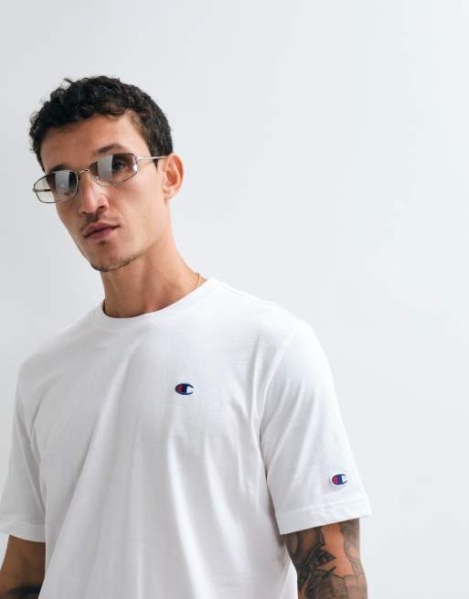 Champion Modern Heritage Crewneck T-Shirt in white