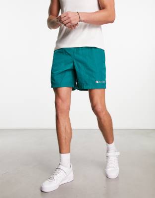 Champion Mens Nylon Shorts In Blue ModeSens