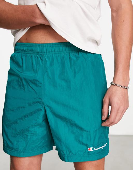 champion teal shorts