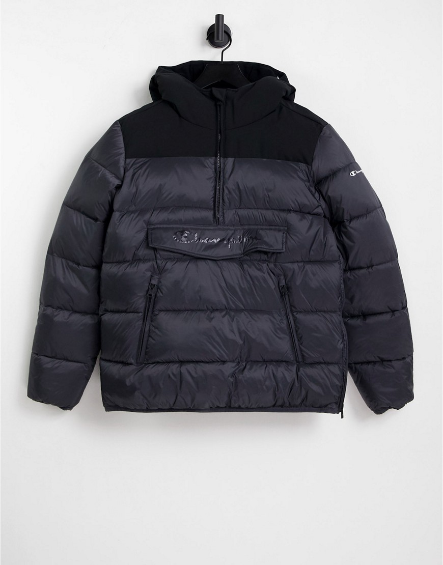 Champion overhead hooded jack in grey