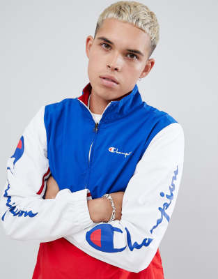 Champion overhead jacket with logo 