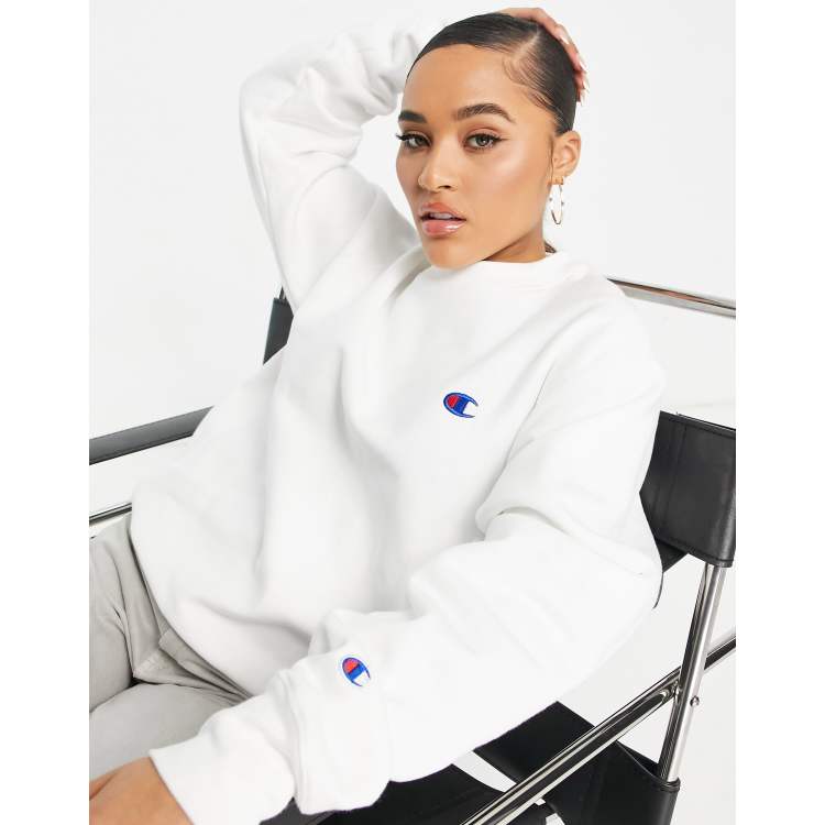 Champion oversized shop hoodie white