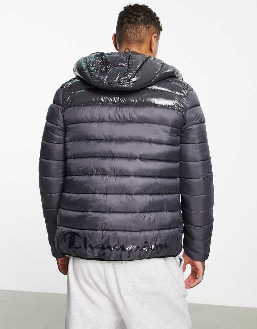 Champion padded jacket in grey