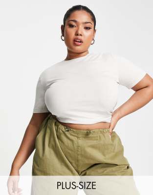 Champion Plus t-shirt in grey