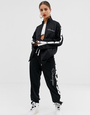 Champion popper tracksuit jacket with 