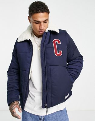Champion puffer jacket in navy