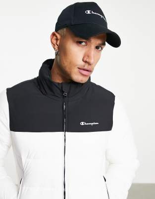 white champion puffer jacket