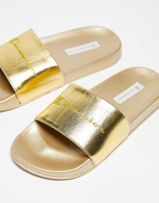 Gold on sale champion slides