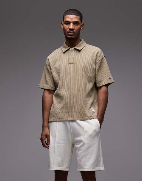 Champion - Råhvide lange bermudashorts - view 1