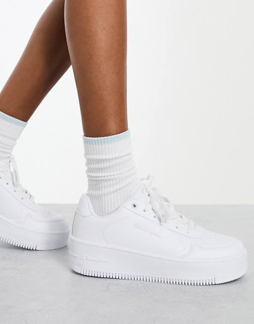 Champion store platform sneakers