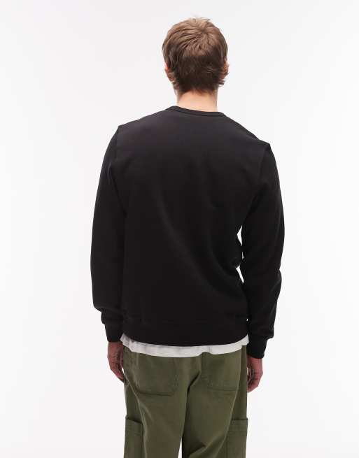Champion - Recht sweatshirt in zwart, 3 van 5
