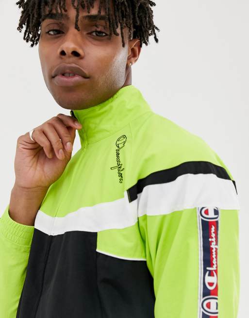 Black champion shop track jacket