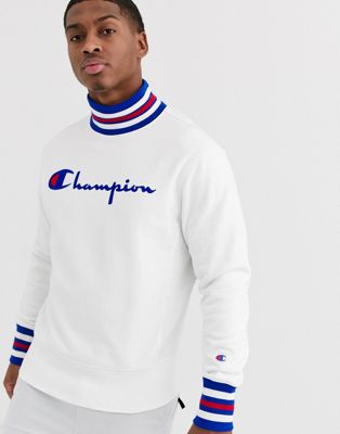 champion neck sweatshirt