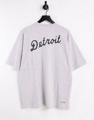 Homme Champion - Reverse Weave Detroit Tigers - T-shirt - Gris