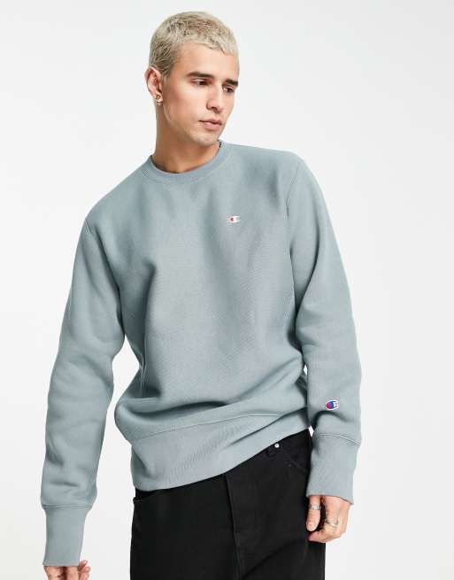 Champion reverse clearance weave crewneck blue