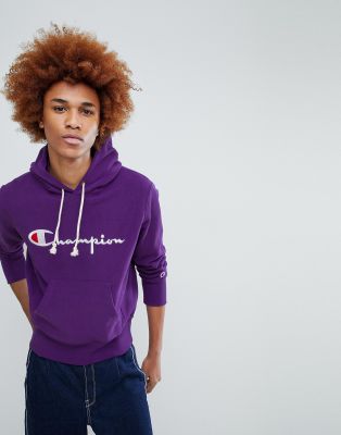 Mens lavender champion discount hoodie