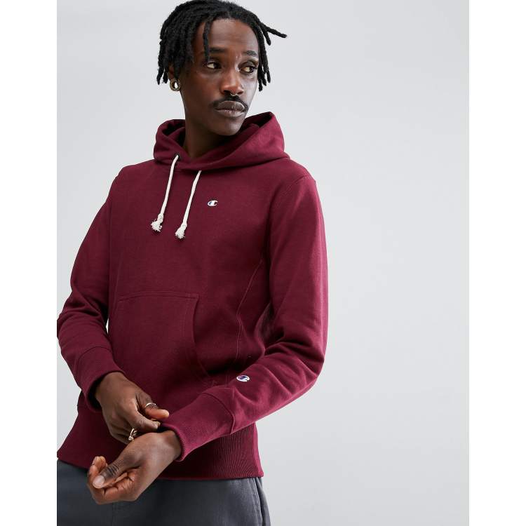 Champion reverse weave hoodie maroon online