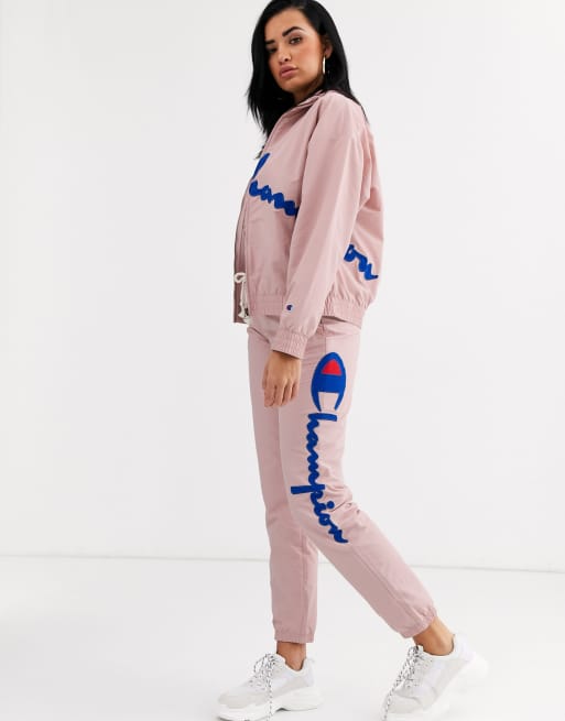 Champion reverse hotsell weave joggers pink