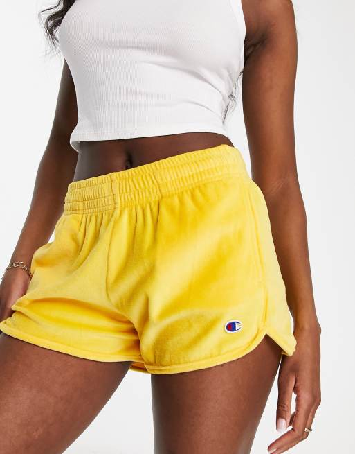 Champion shorts shop womens yellow